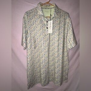 Walter Hagen Floral Button Down Shirt